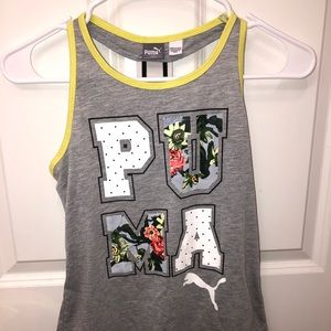 Gray puma top